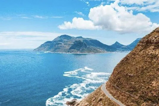 Chapman's Peak Drive langs de kust
